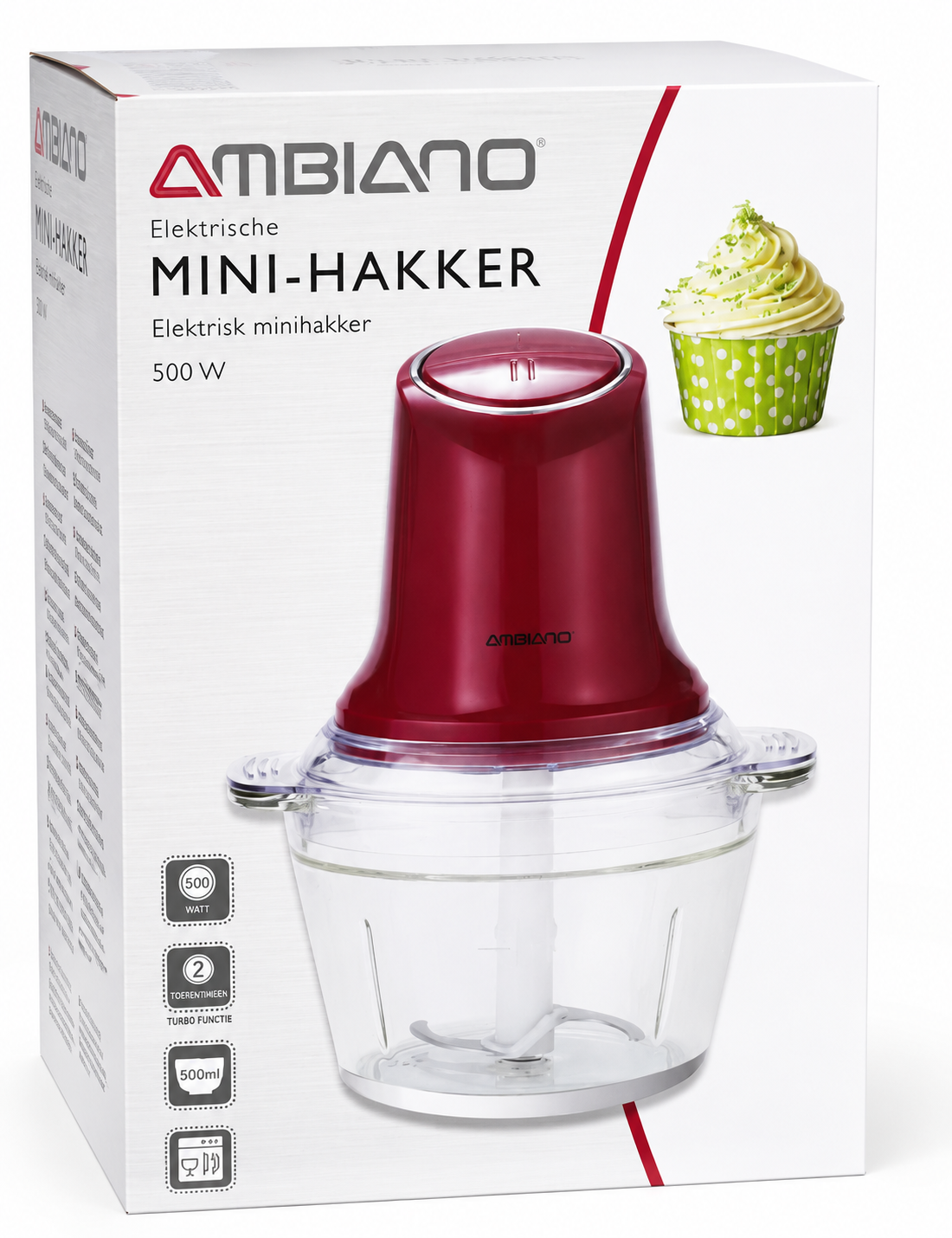 Ambiano Mini Chopper 500W