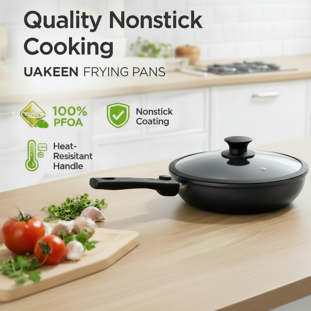 UAKEEN - 3 Pcs Frypan Set lineup