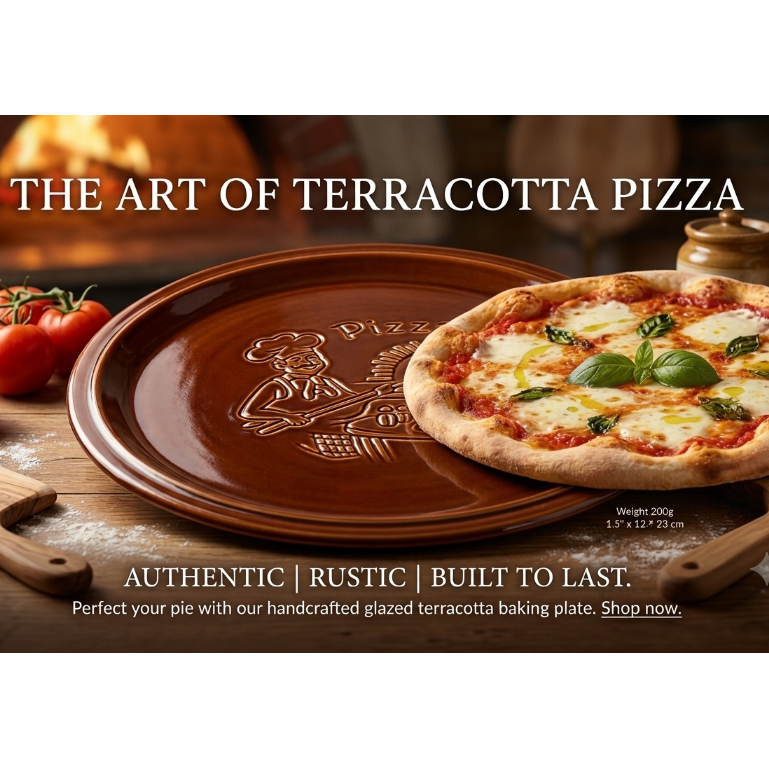 Terracotta Pizza Plate