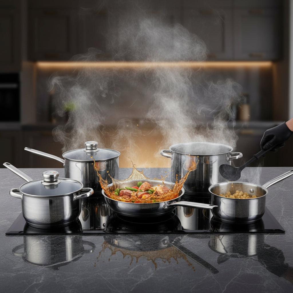 Royalty Line - 17 Pcs Cookware Set