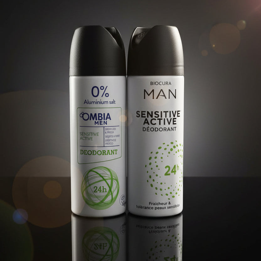 Ombia & Biocura - Man Sensitive Active deodorants