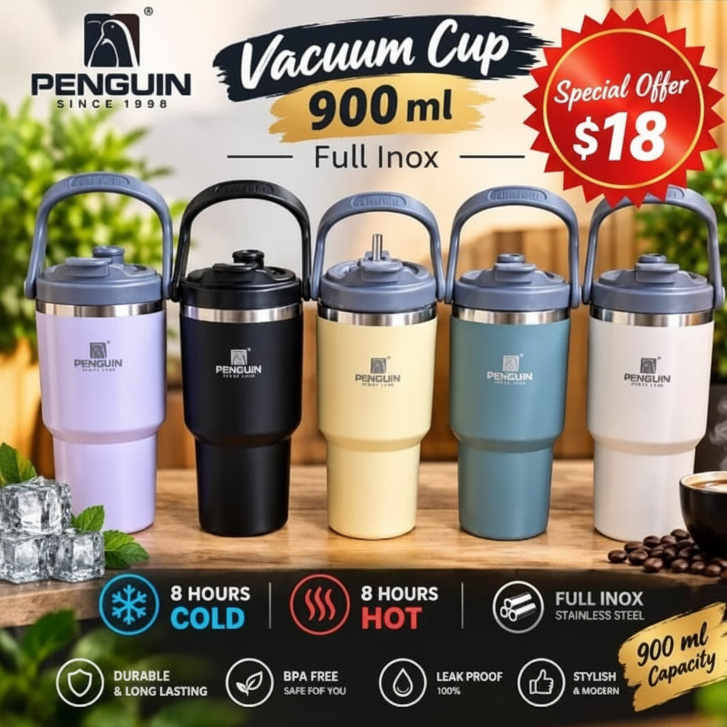 Penguin - Full Inox Vacuum Cup
