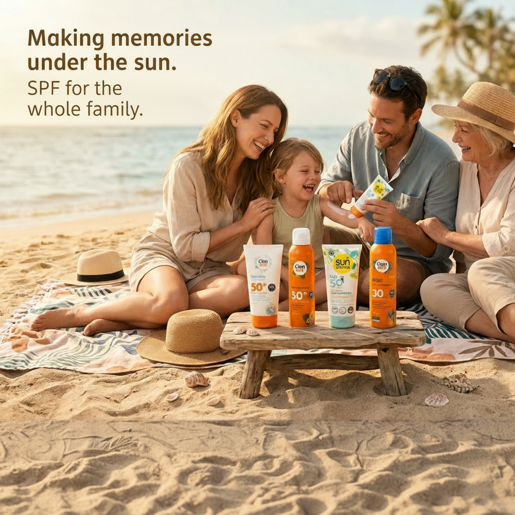 Sunscreen Family Pack - Made in Germany