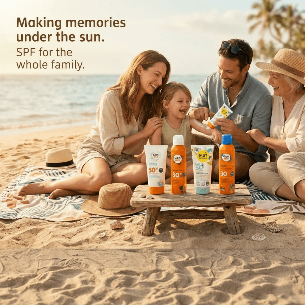 Sunscreen Family Pack - Made in Germany