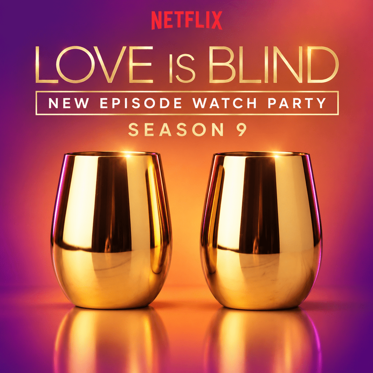 Netflix “Love Is Blind” - 2Pcs Tumbler Set