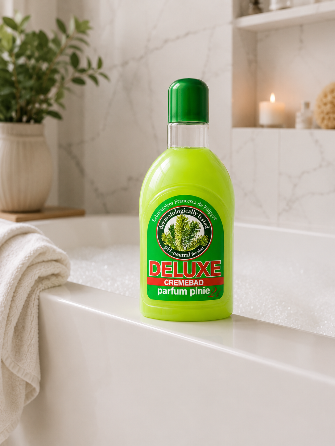 Deluxe Cream Bath - Pine Scent