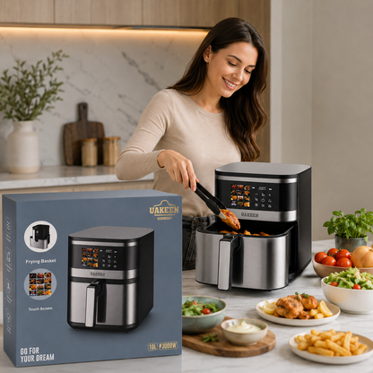 Air Fryer 10L - With Touchscreen - Made in Germany