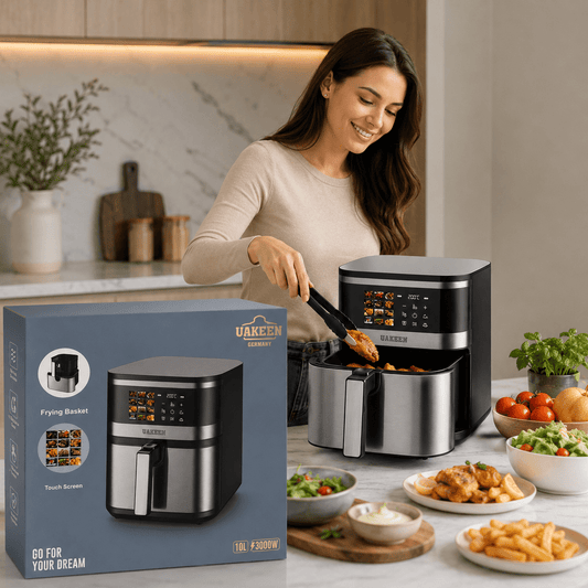 Air Fryer 10L - With Touchscreen - Made in Germany