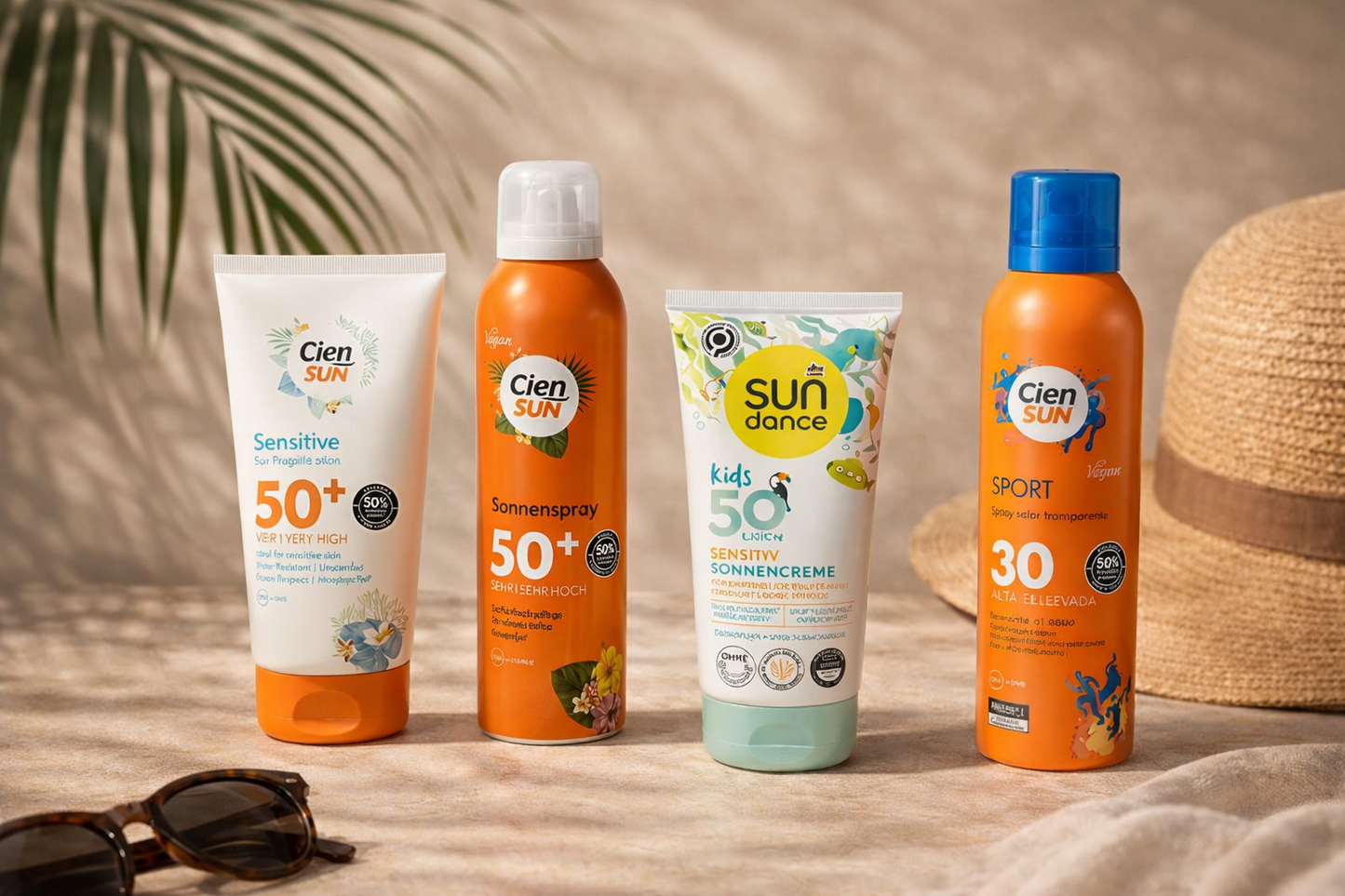 Pack of Family German Sunscreen Collection