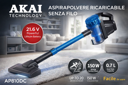 AKAI Cordless Vacuum Cleaner
