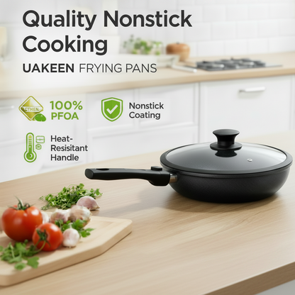 UAKEEN - 3 Pcs Frypan Set lineup