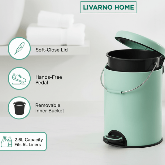 Livarno - Home Basic Pedal Bin