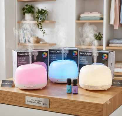 SilverCrest Ultrasonic Aroma Diffuser &amp; Humidifier