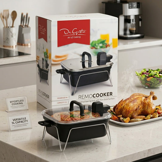 De Gusta Remo Cooker – Universal Baking Dish