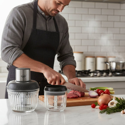 UAKEEN Dual Food Chopper Set
