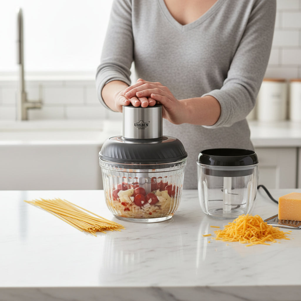 UAKEEN Dual Food Chopper Set