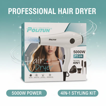 POLITUN Hair Dryer - 5000W