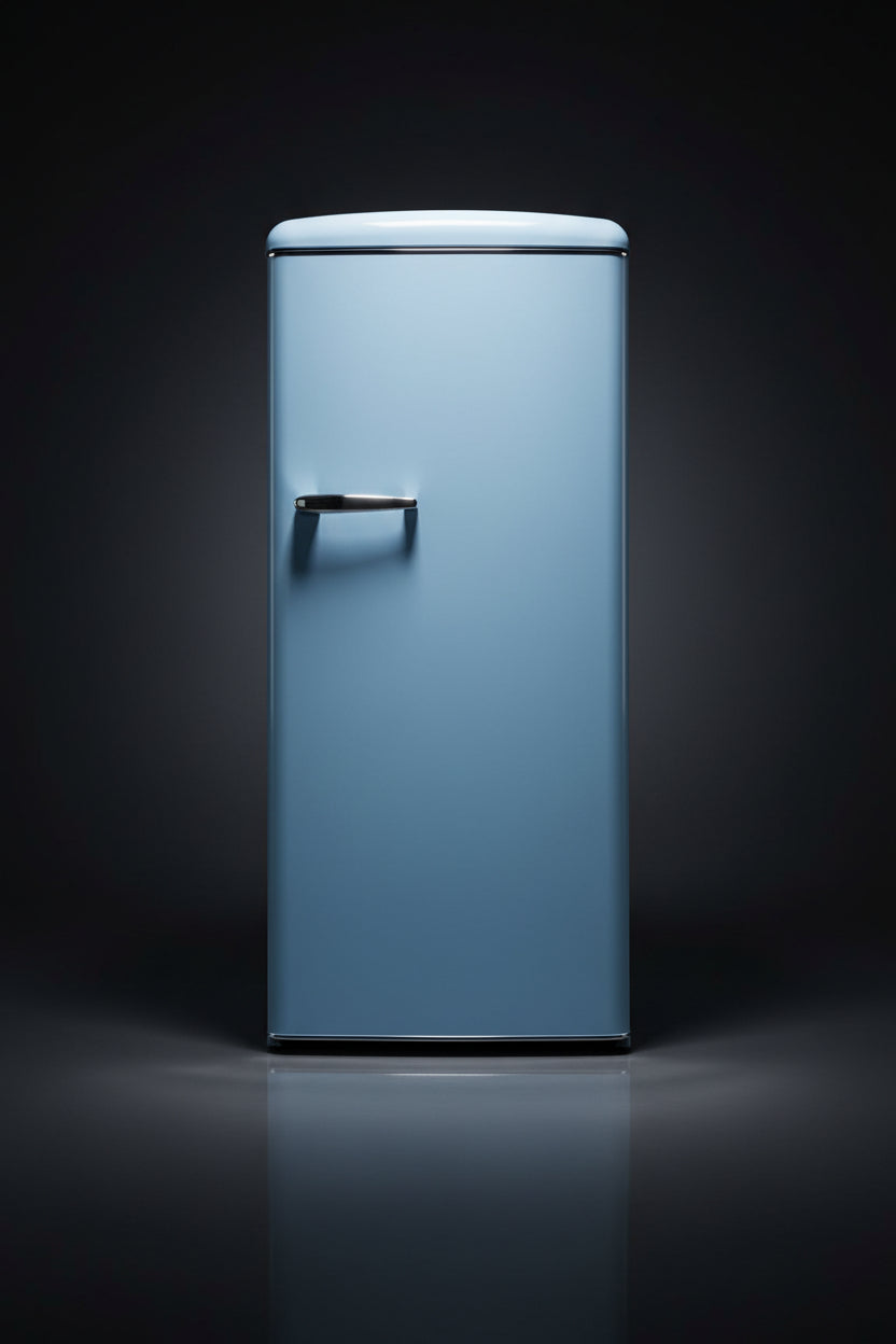 Exquisit Retro‑Style Full Refrigerator