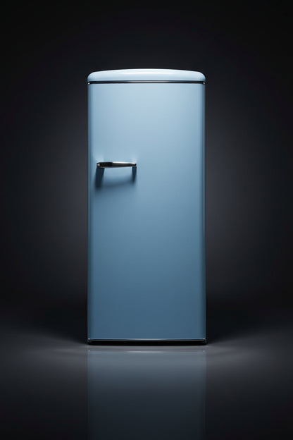 Exquisit Retro‑Style Full Refrigerator