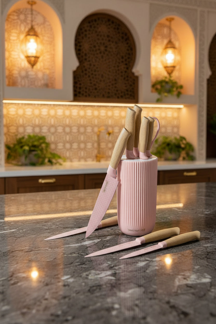 Luxury Kitchen Knife Set - 7Pcs