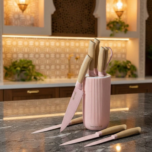 Luxury Kitchen Knife Set - 7Pcs