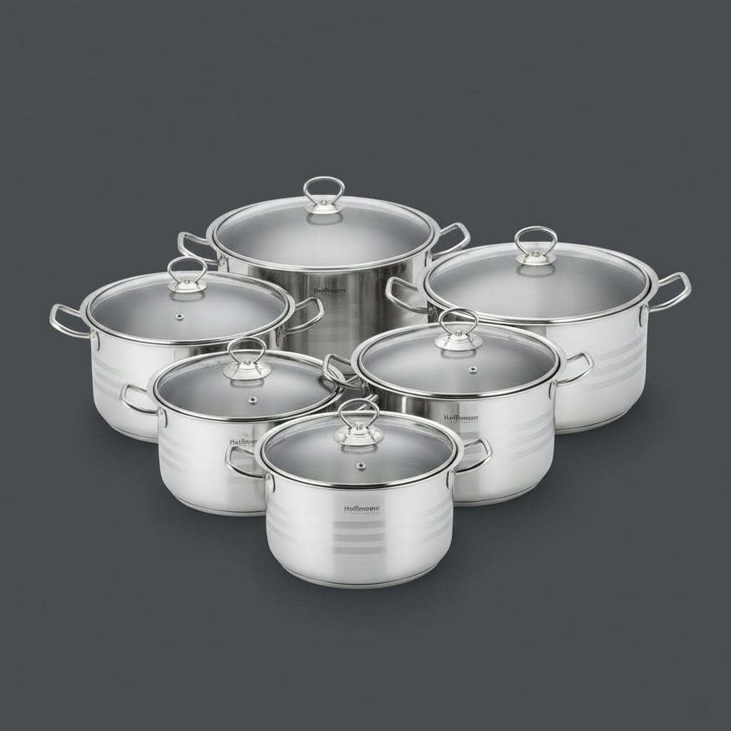 Hoffmanns - 12 Pcs cookware set