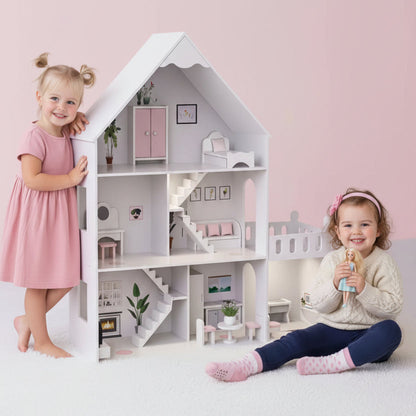 Barbie Wooden Dollhouse for Kids