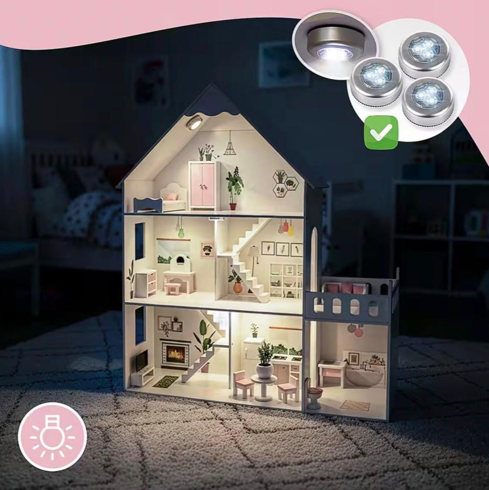 Barbie Wooden Dollhouse for Kids