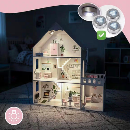 Barbie Wooden Dollhouse for Kids
