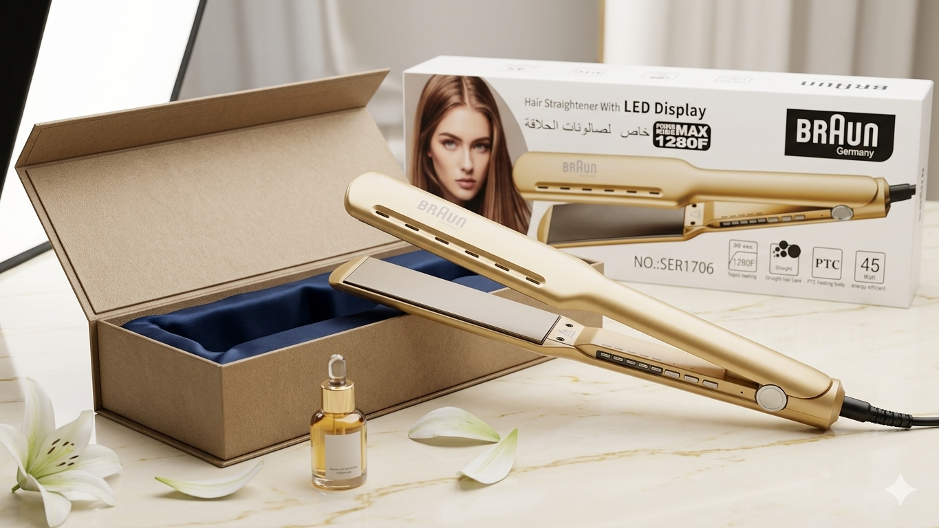 Braun Hair Straightener