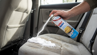Reine Welle Carpet & Upholstery Cleaning Foam.