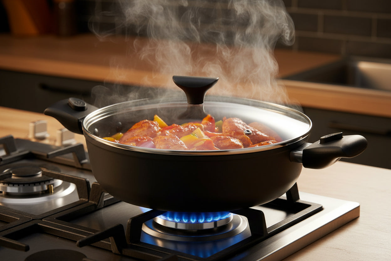 Karl Krüger deep frying pan
